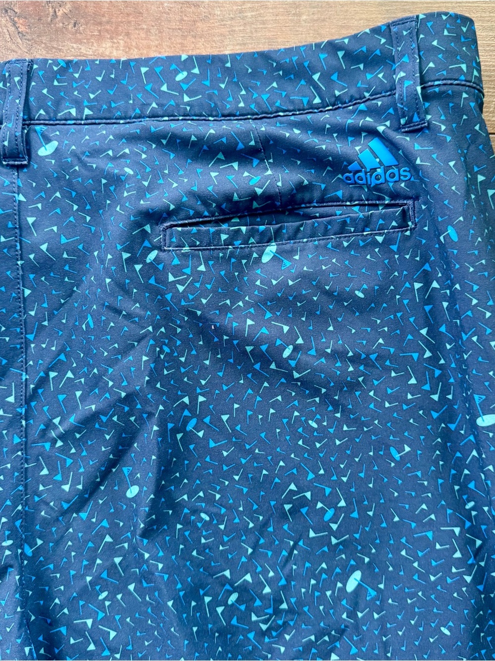 Adidas Men's Ultimate365 Flag Print Golf Shorts Size 40 - Picture 6 of 8